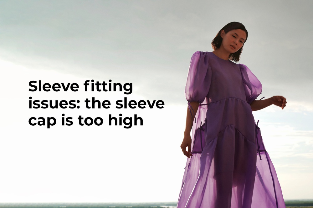Sleeve fitting issues: the sleeve cap is too high