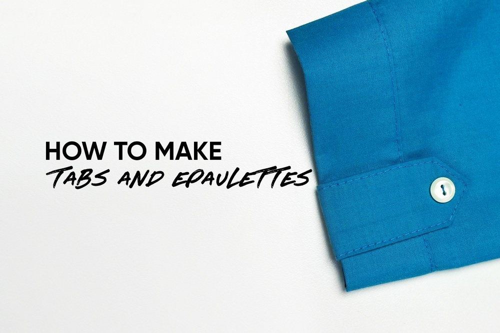 How to make tabs and epaulettes