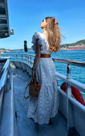 Платье из шитья