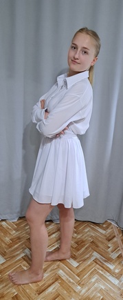 Классное платье дочери