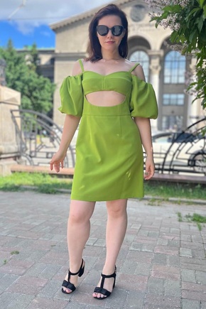 эффектное платье