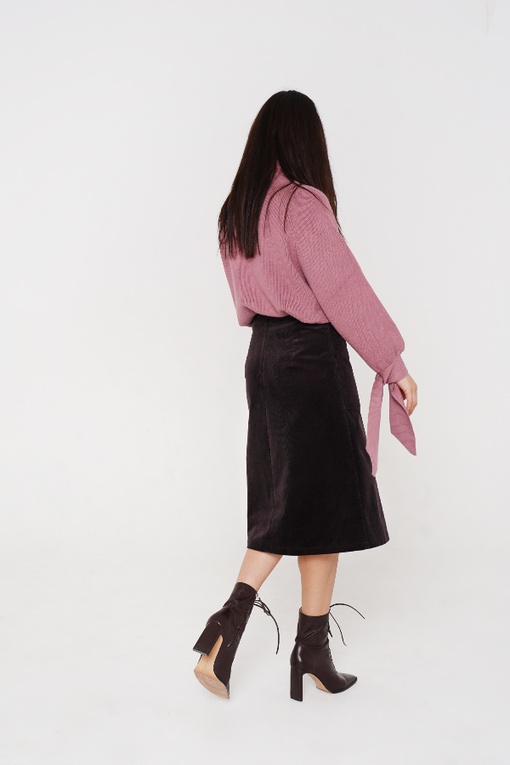 МК по пошиву юбки с встречной складкой Элания