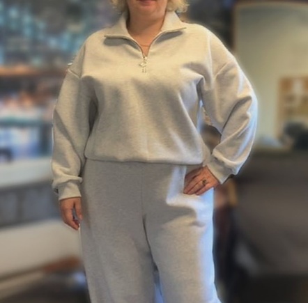 свитшот на замке