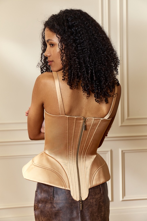 Циния корсаж