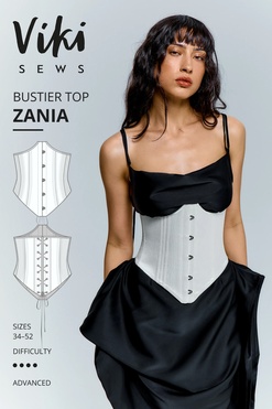 Zania bustier top