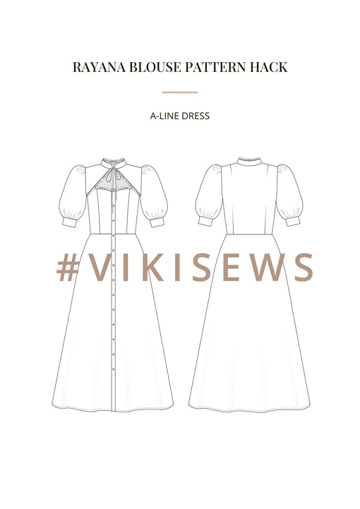 Rayana blouse pattern hacking guide