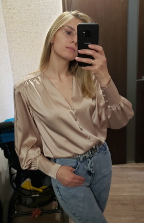 Легкость и женственность. Эффектная блуза и в пир, и в мир