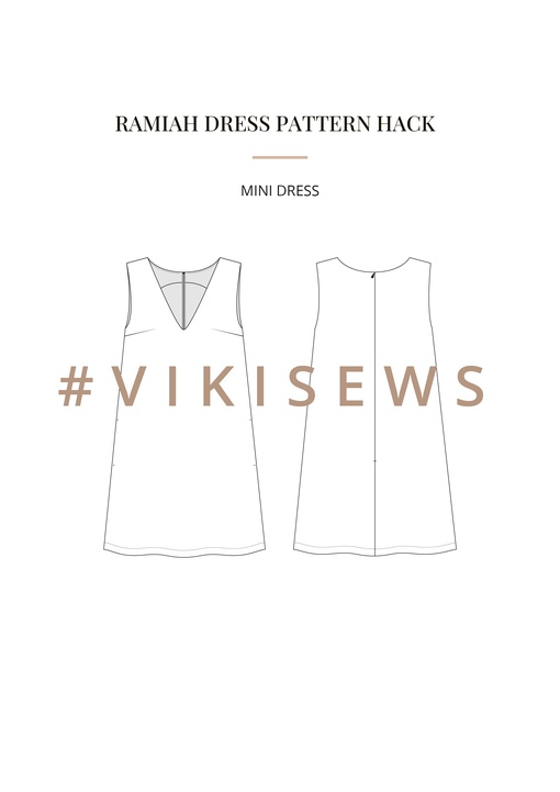 Ramiah dress pattern hacking guide