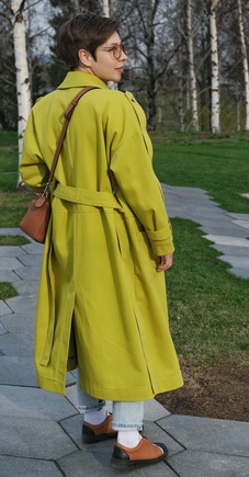 Крутой тренч на прохладную погоду