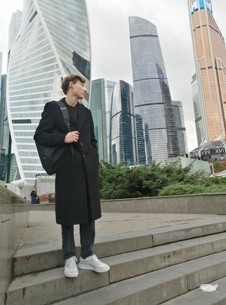 Шикарная выкройка классического мужского пальто