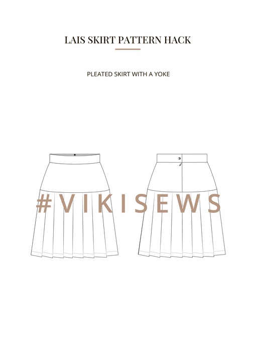 Lais skirt pattern hacking guide