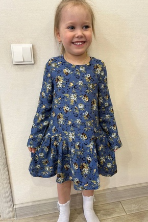 Легкое платье из вискозы