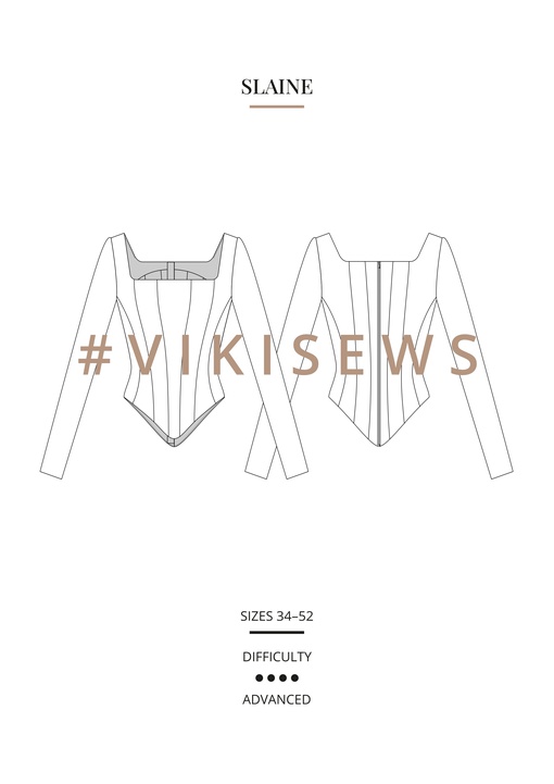 Slaine bustier top