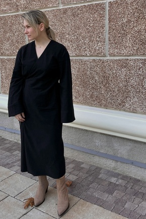 Сделала как платье