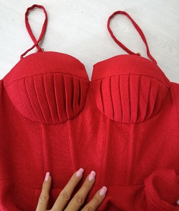 Выкройка огонь.