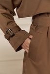 Enola trench coat