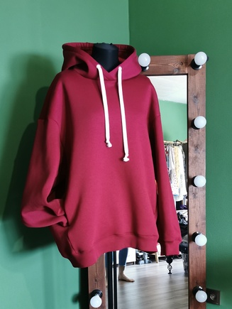 Худи из футера с начесом