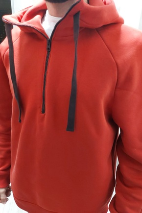 Стильный и теплый худи получился