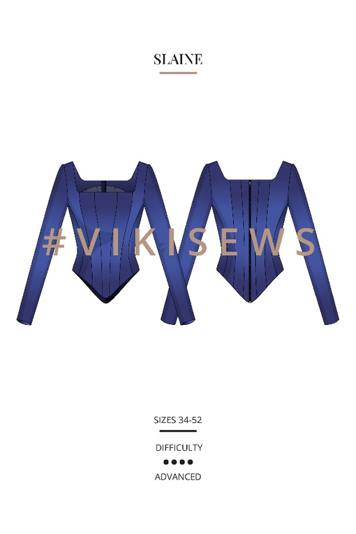 Slaine bustier top sewing course