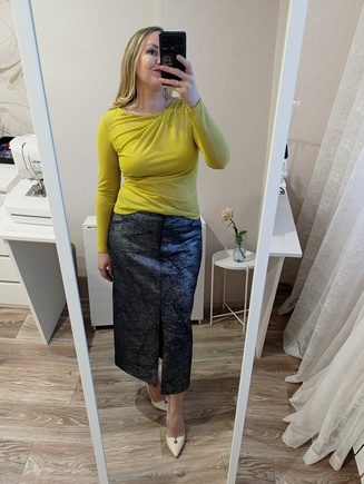 Супер эффектный лонгслив