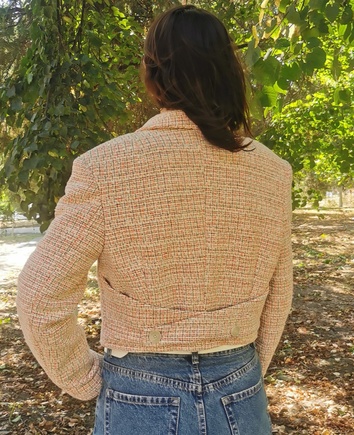 Жакет из твида