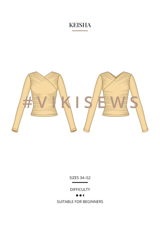 Keisha long sleeve top