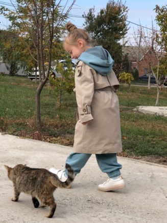 Очень крутой тренч!