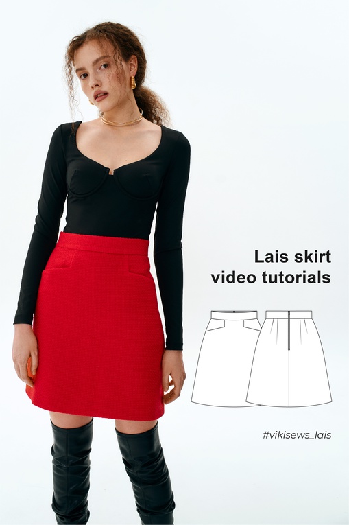 Lais Skirt video tutorials