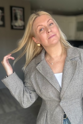 Очень стильный и женственный жакет