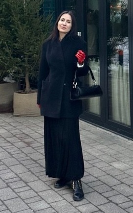 Лаконичное пальто с идеальными линиями