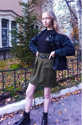 Милитари получилась