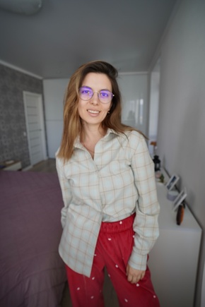 Любимая рубашка на осень!