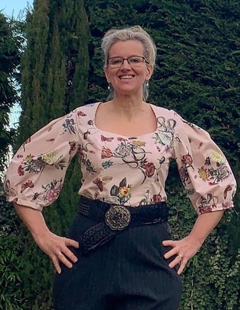 Great use of a 1m remnant. Now I want to make the tiered dress version too.