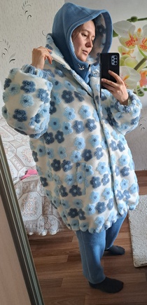 Получилось оввверсайз пальто