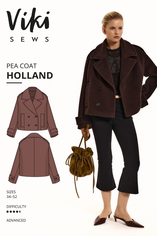 Holland pea coat