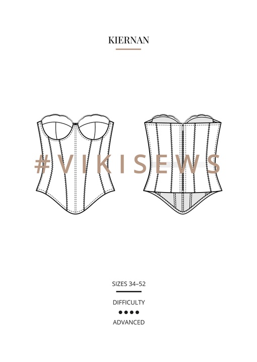 Kiernan bustier top