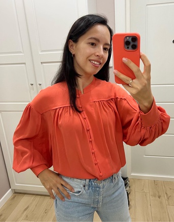 Интересная блузка 🍊