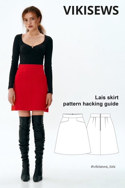 Lais skirt pattern hacking guide