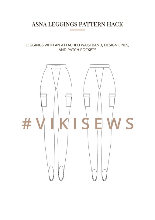Asna leggings pattern hacking guide