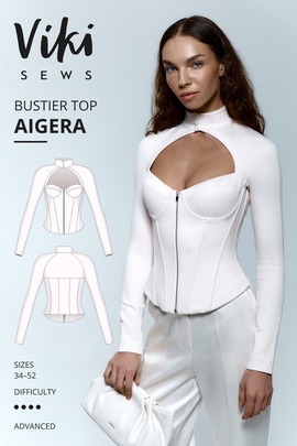 
                             
                                Aigera bustier top
                             
                        