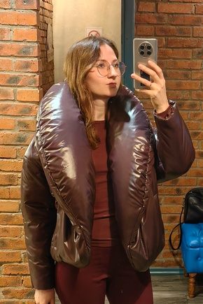 Из плащевой Moncler