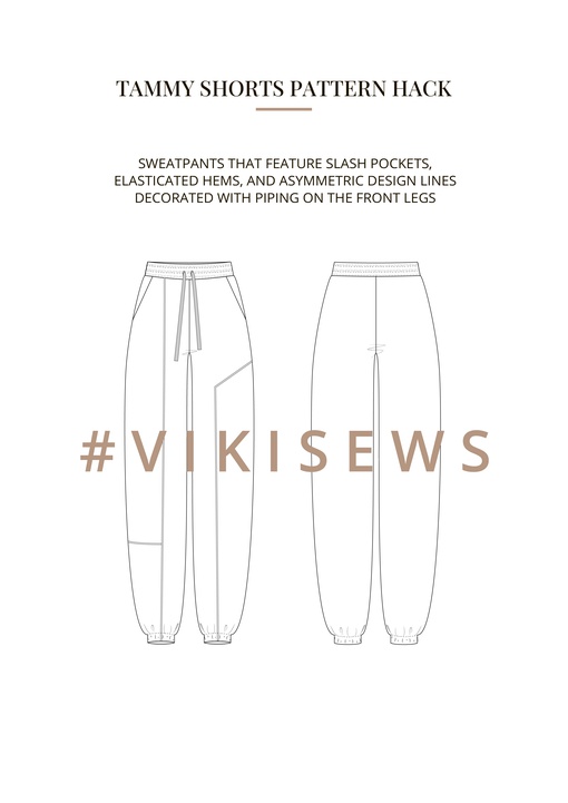 Tammy shorts pattern hacking guide