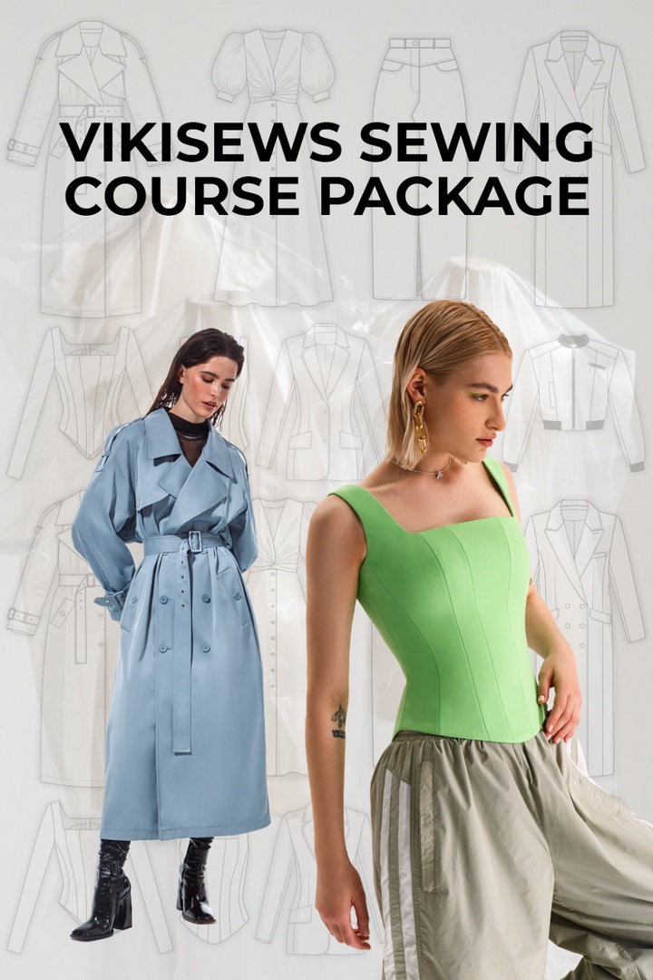 Vikisews sewing course package