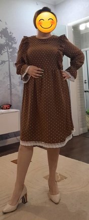 Сшила и себе и дочери платья