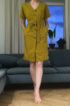 Первая вещь для себя, первая выкройка🖤