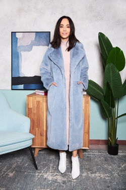 Меховое пальто Лиа