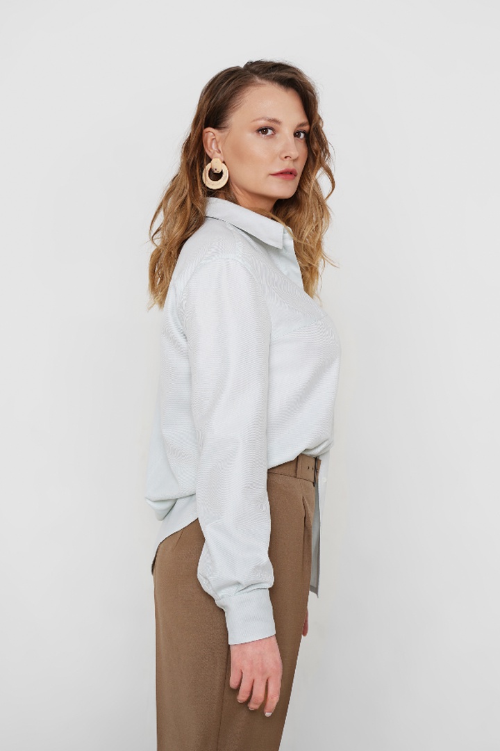 МК по пошиву блузки прямого силуэта Стефани