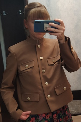 
                             
                                Джекки жакет.
                                Обложка отзыва пользователя Юлия
                             
                        