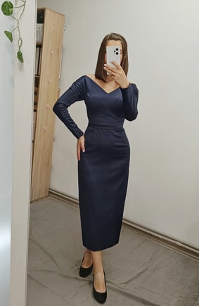 Очень женственное платье)