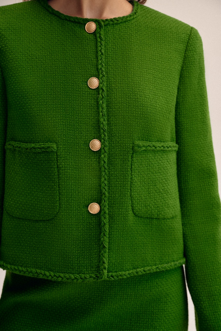 Мини-курс по пошиву твидового жакета Грейс